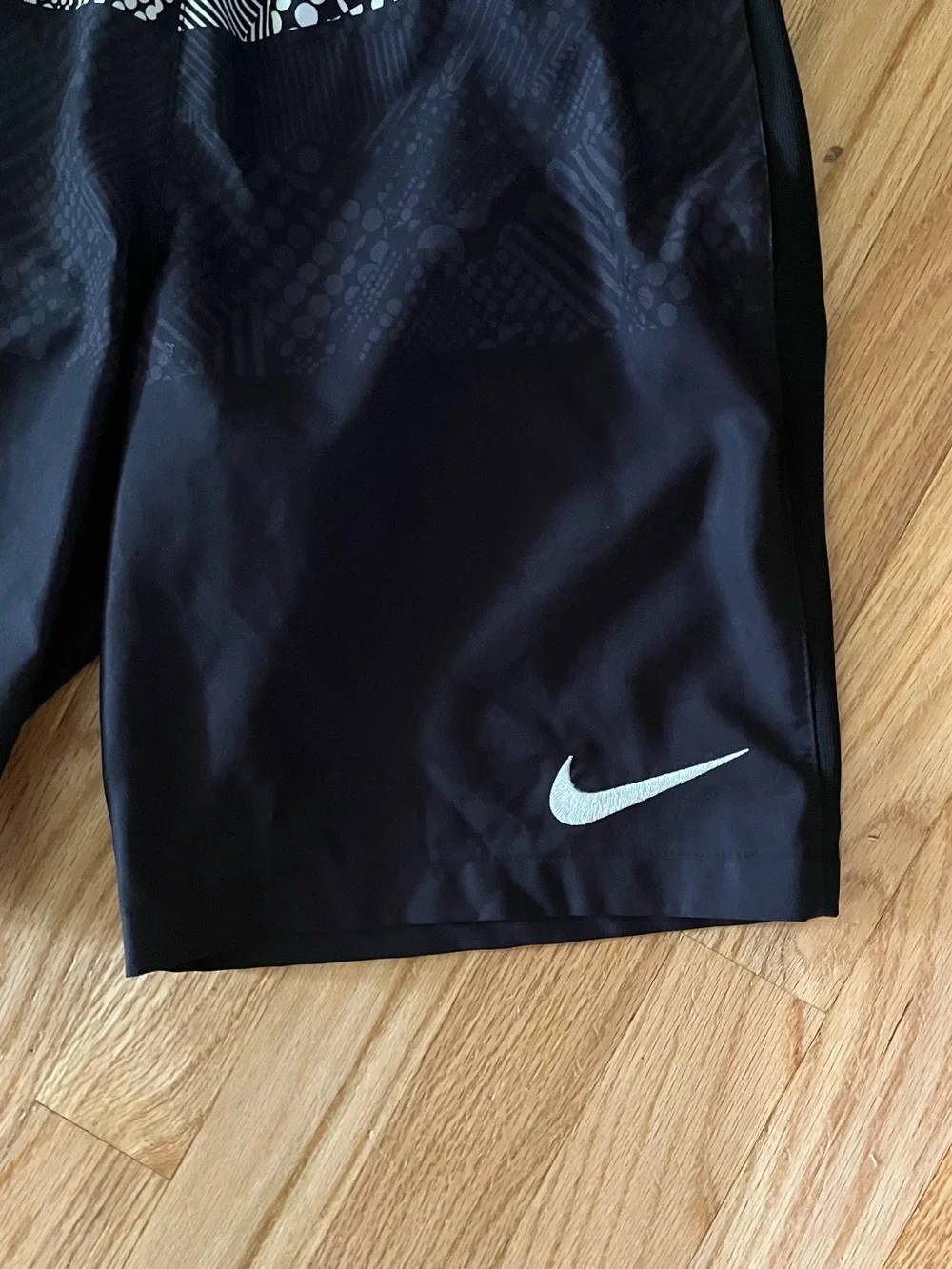 Nike Dri-FIT Boys S Dry Squad Woven Football/Soccer Shorts Monochrome Patterned
